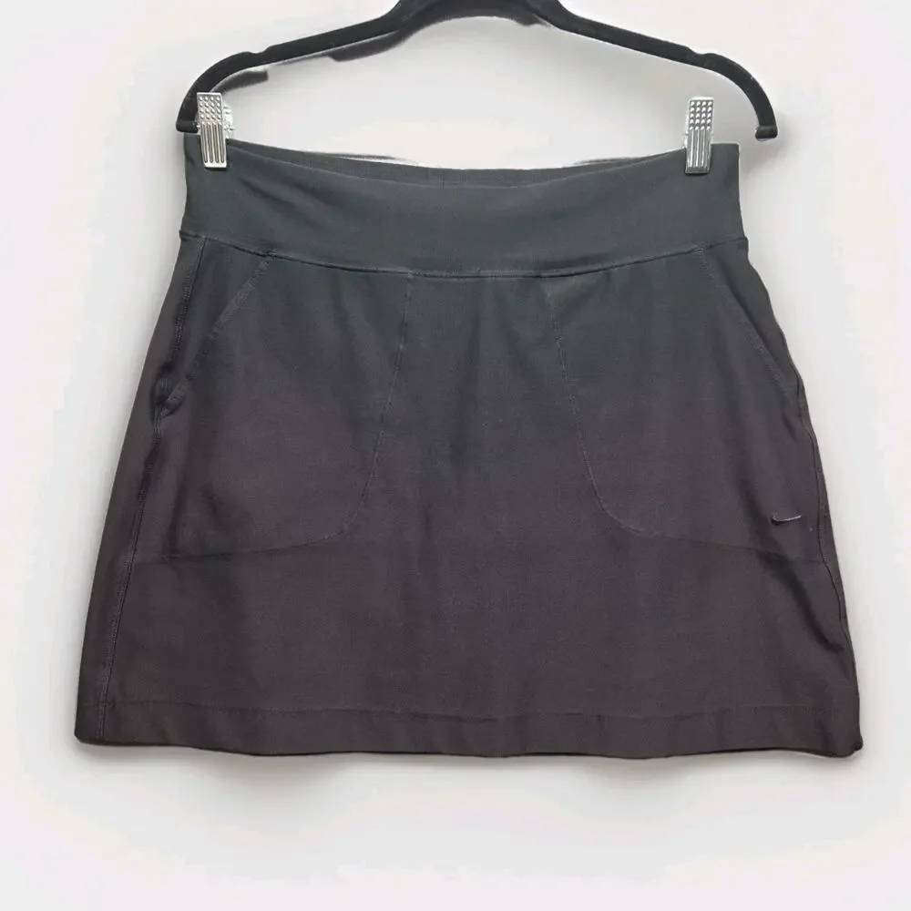 Nike Golf Tour Perf Skort M Black‎ Dri-FIT Stretch Lined Tennis Skirt Pickleball